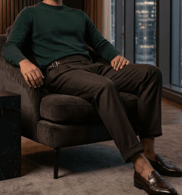 Men's Premium Pleated Gurkha Pants